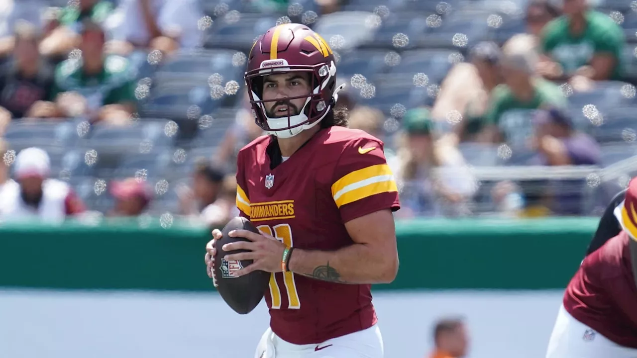 Popular Quarterback Returns as Washington Commanders Reveal 1st Practice Squad Roster