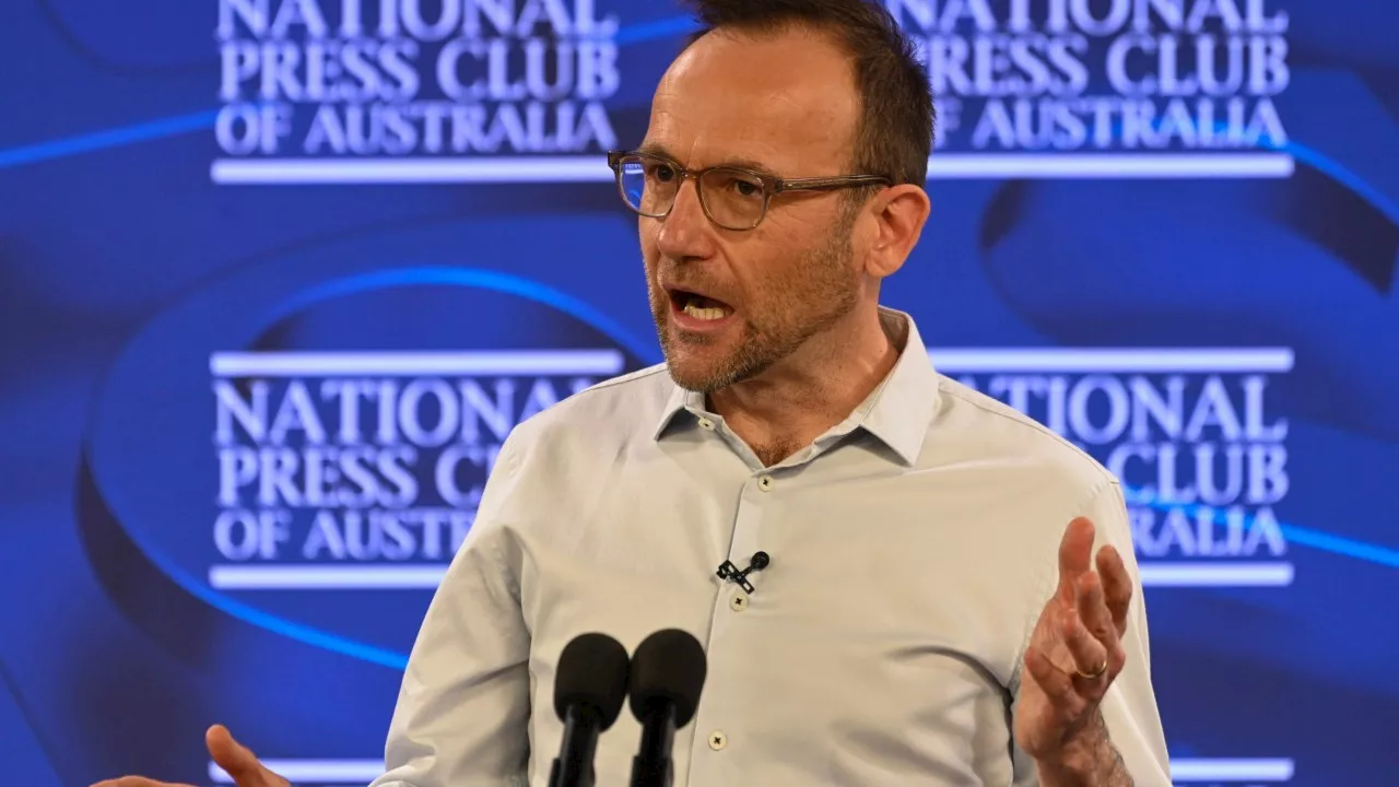 WATCH LIVE: Adam Bandt unveils ‘Robin Hood’ tax plan at National Press Club