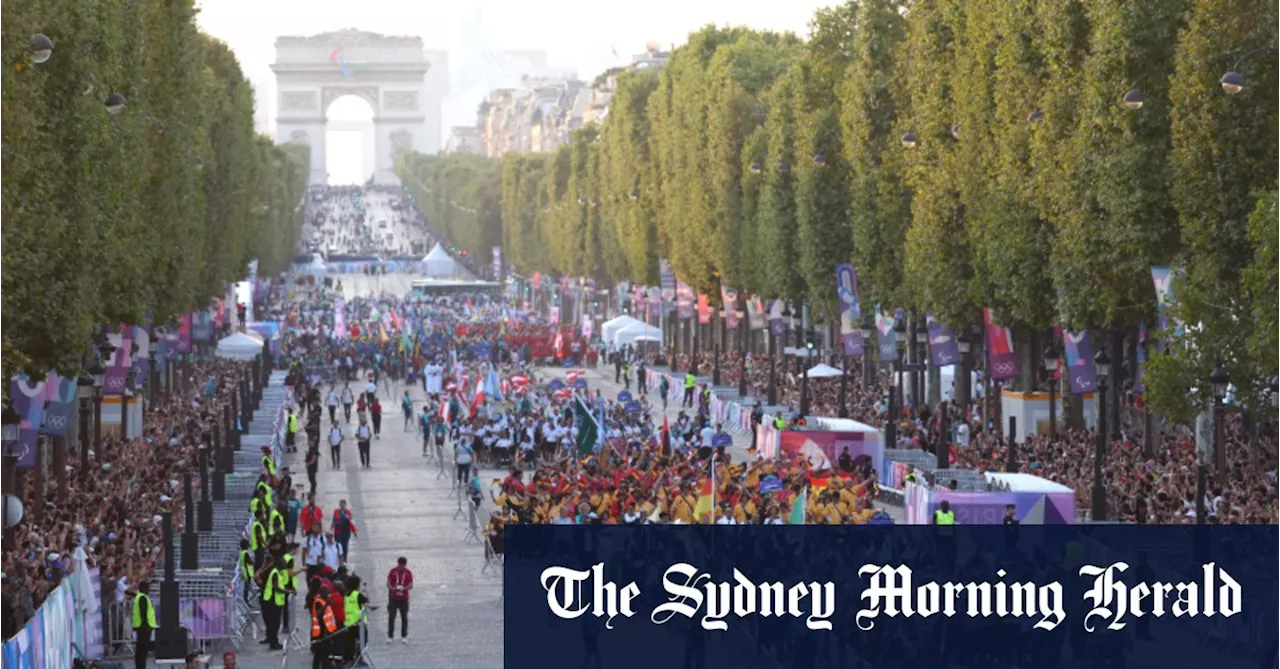 Late night for Aussies as Paralympics blast off with ceremony in heart of Paris