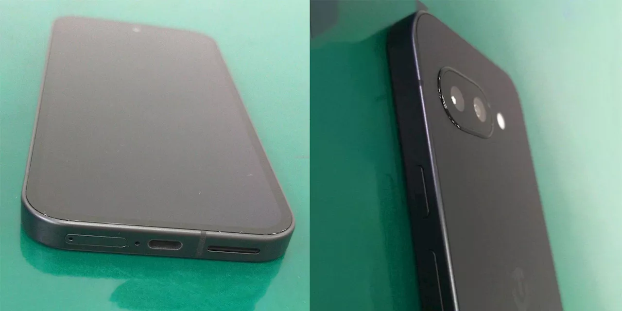 Alleged photos of the Google Pixel 9a leaked