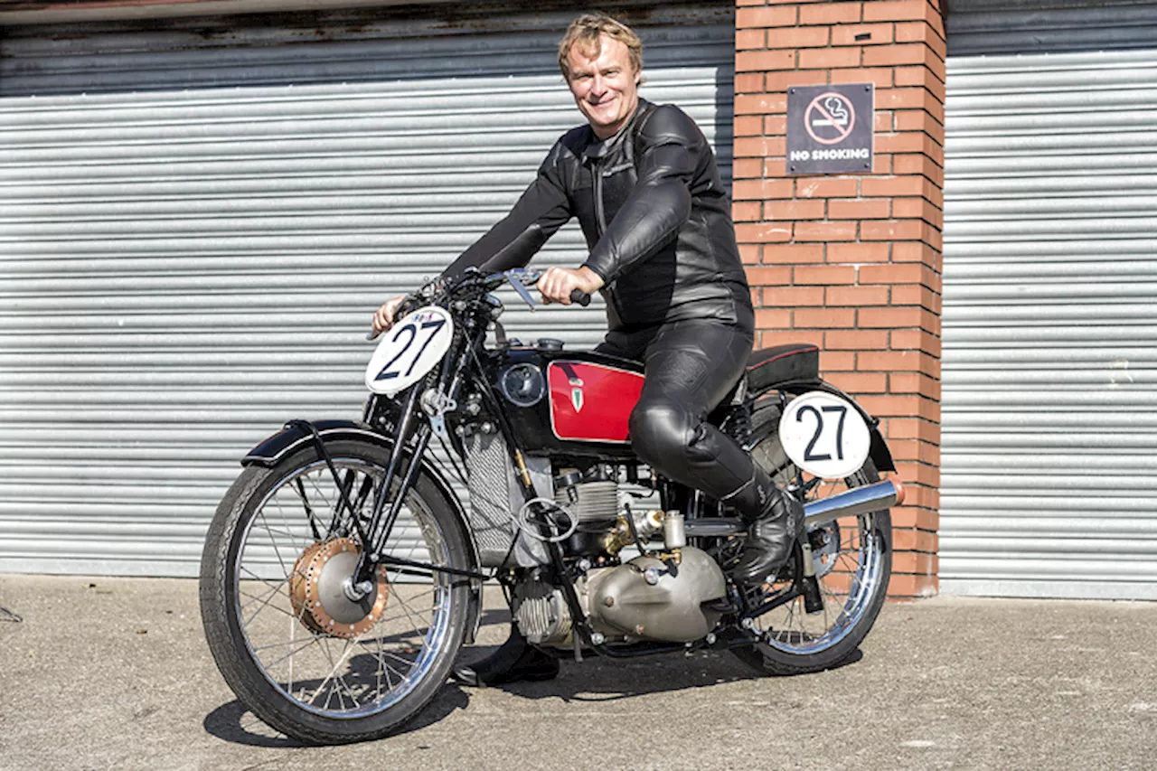 Ralf Waldmann bringt eine DKW SS 250 ccm mit