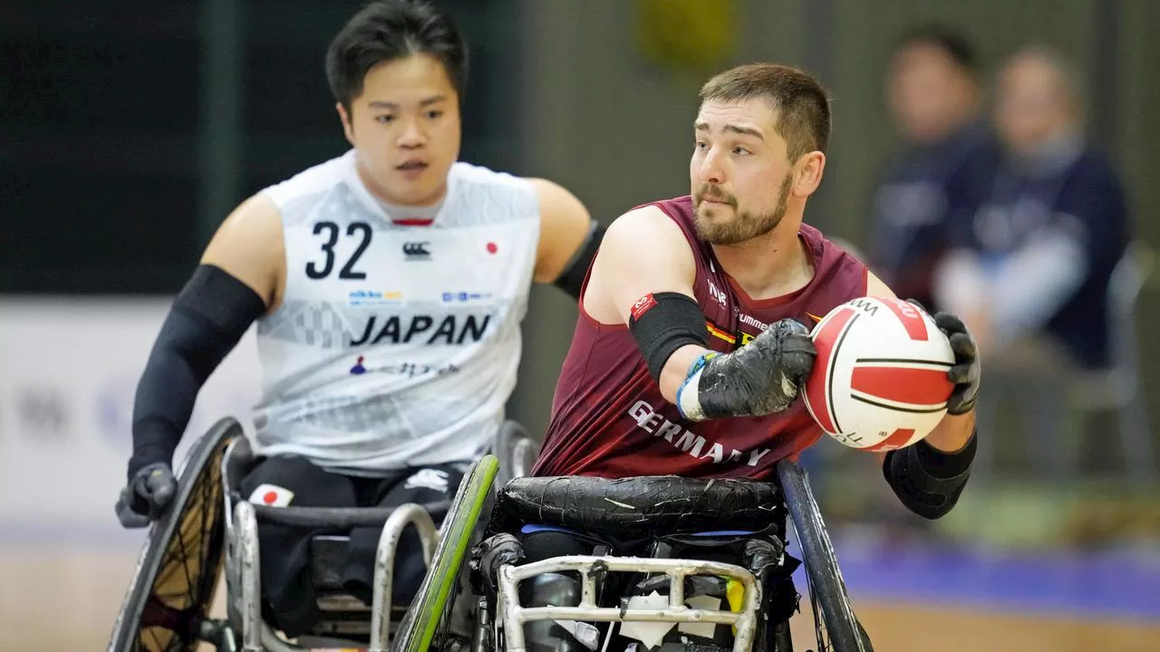 Paralympics in Paris: Deutschlands Rollstuhl-Rugby-Team träumt von einer Überraschung