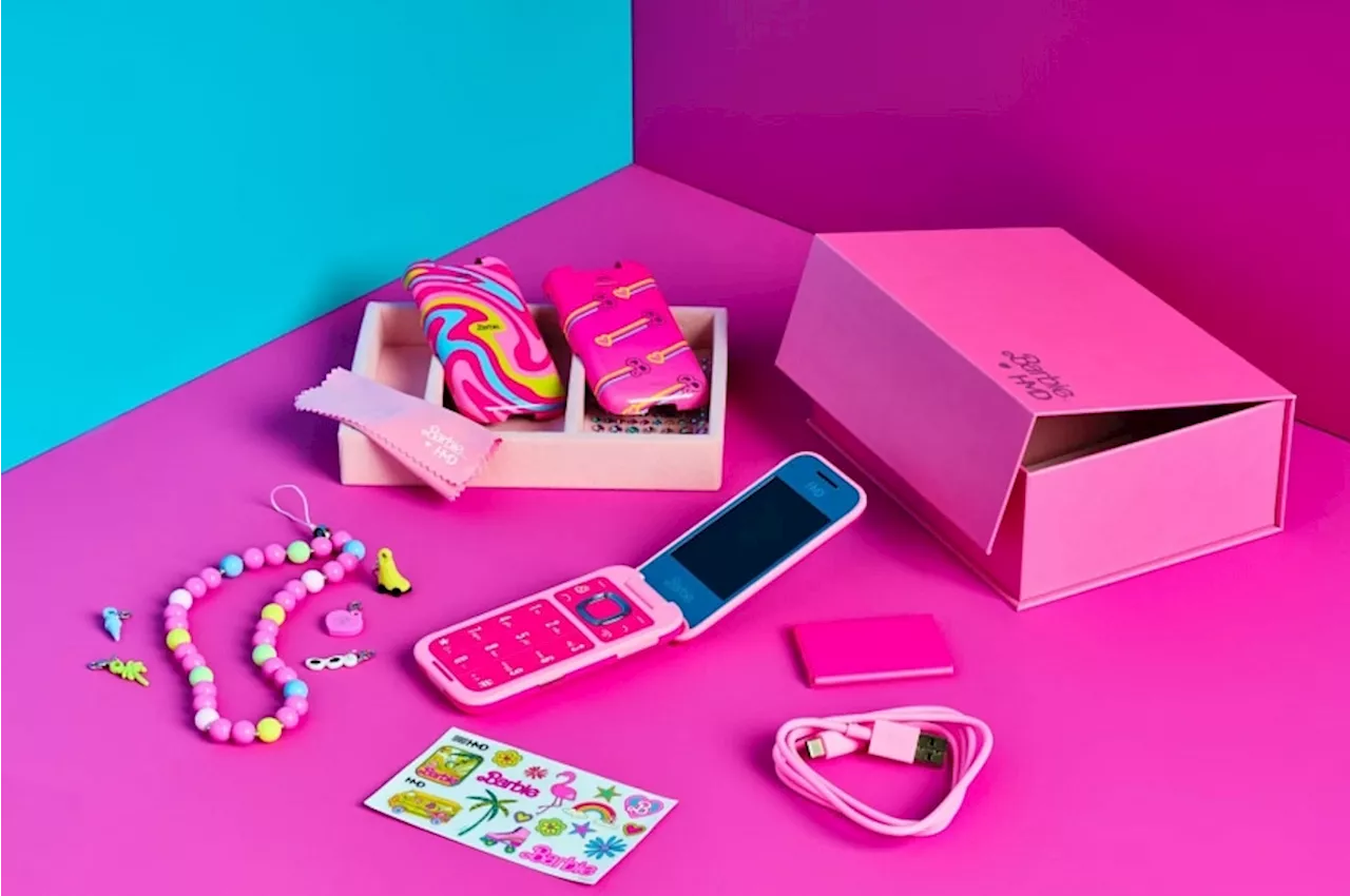 Mattel to release Barbie retro flip phone