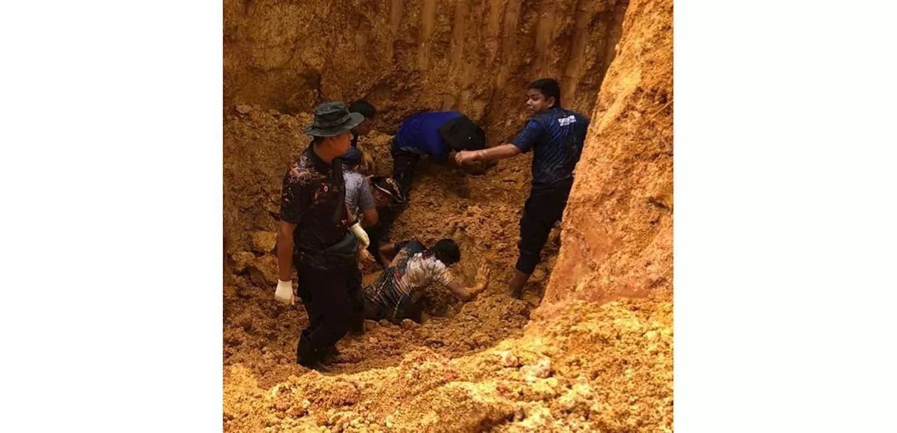 Policemen injured due to landslide while disposing of old bomb in Johor