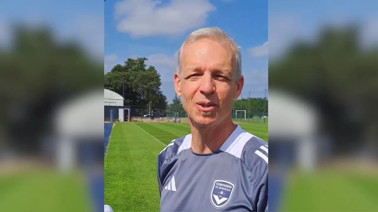 Vidéo. Girondins de Bordeaux : Bruno Irles évoque un immense défi à la tête du club