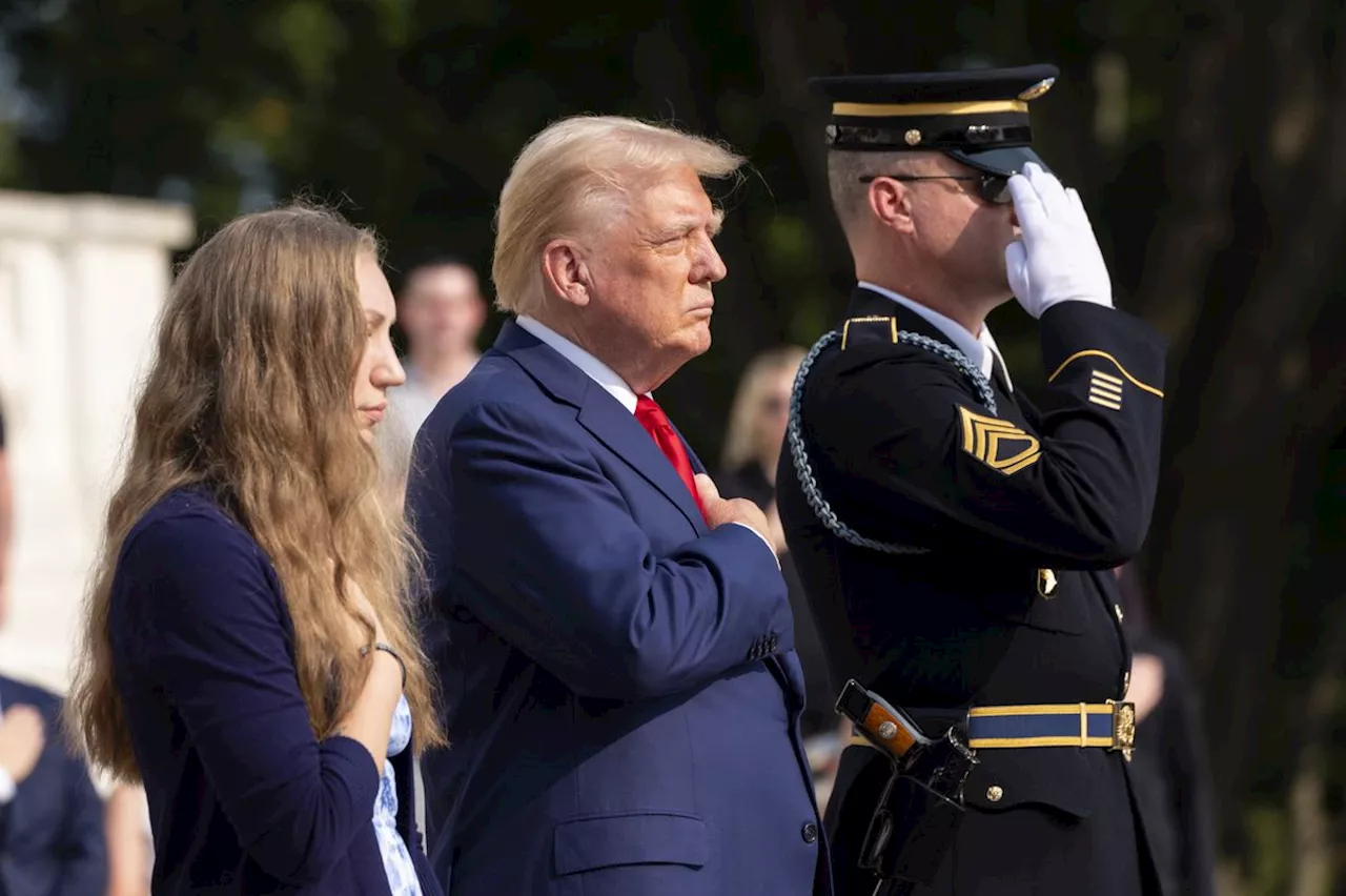 Donald Trump besucht Militärfriedhof Arlington: Friedhof-Mitarbeiter zoffen sich mit Trumps Team