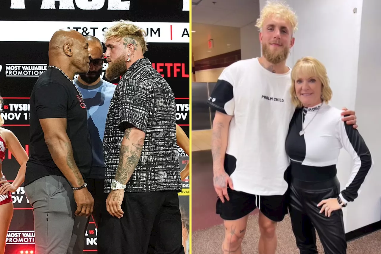 Jake Paul’s mother ‘very scared’ for son after watching Mike Tyson training footage...