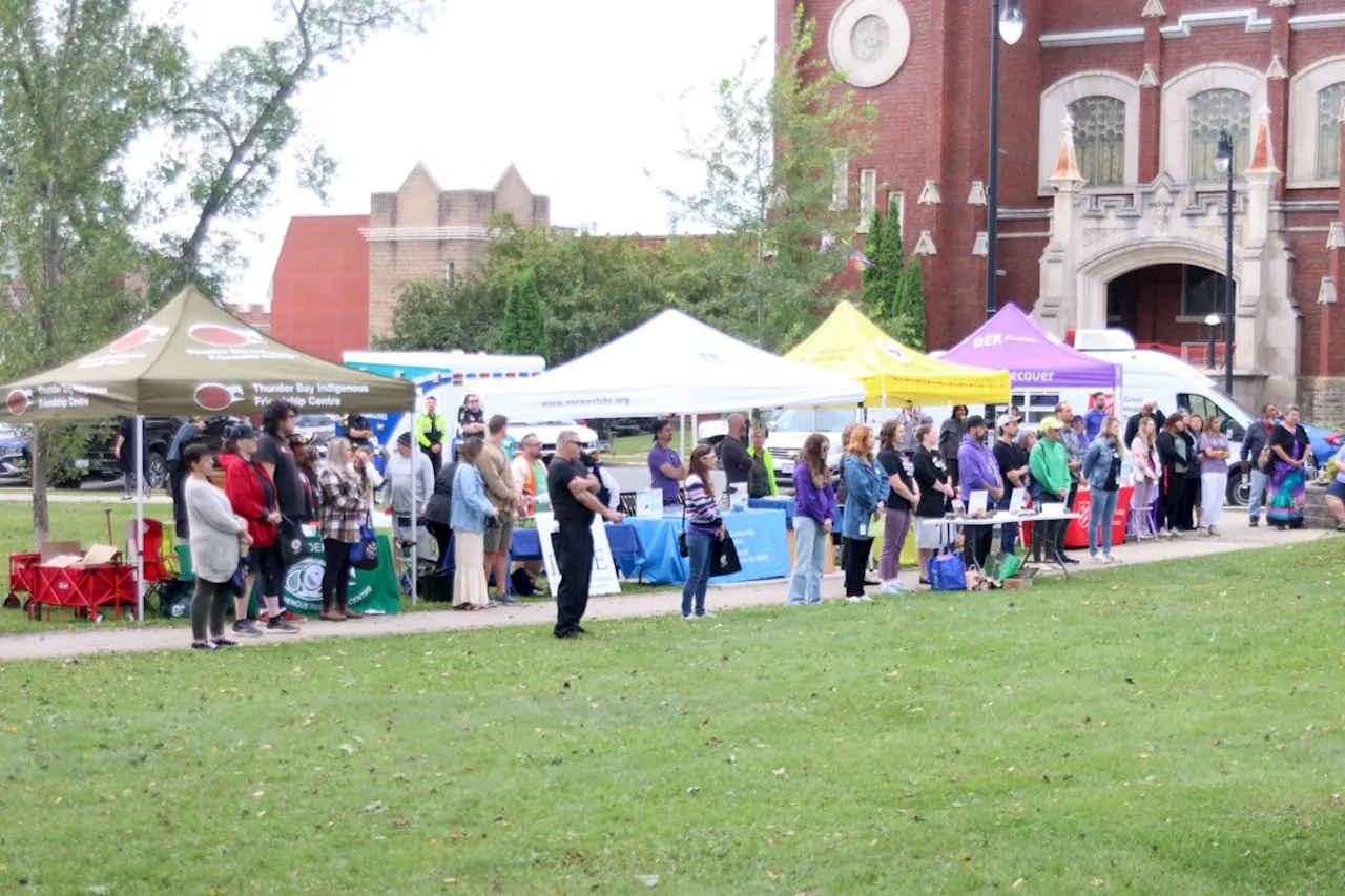 Path 525 closure top of mind at Overdose Awareness Day