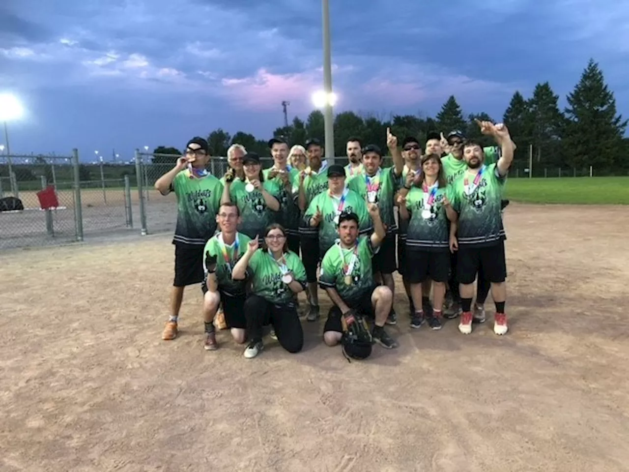 Special Olympics Thunder Bay earns gold in softball