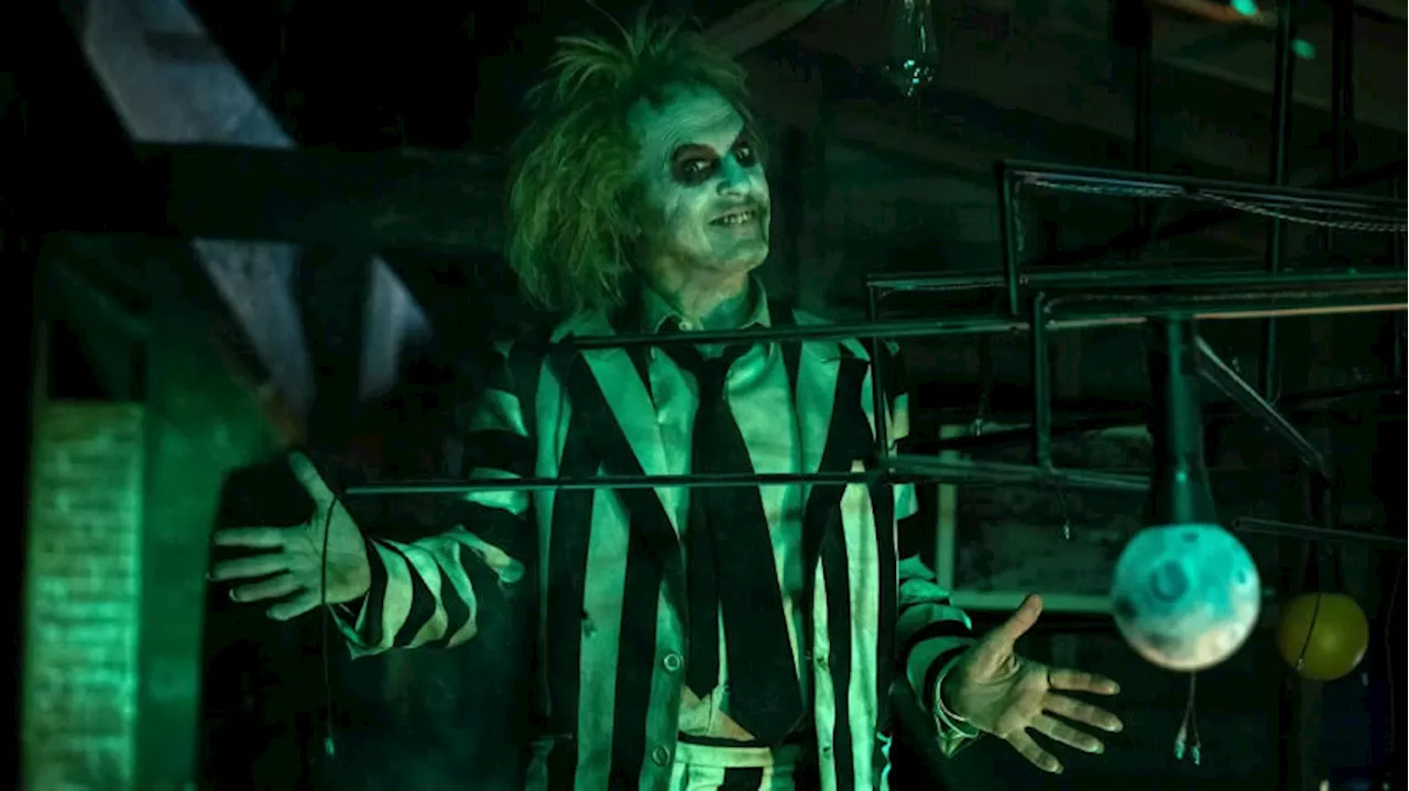 Beetlejuice Beetlejuice reinvigorates Tim Burton’s stale brand, returning to practical playfulness