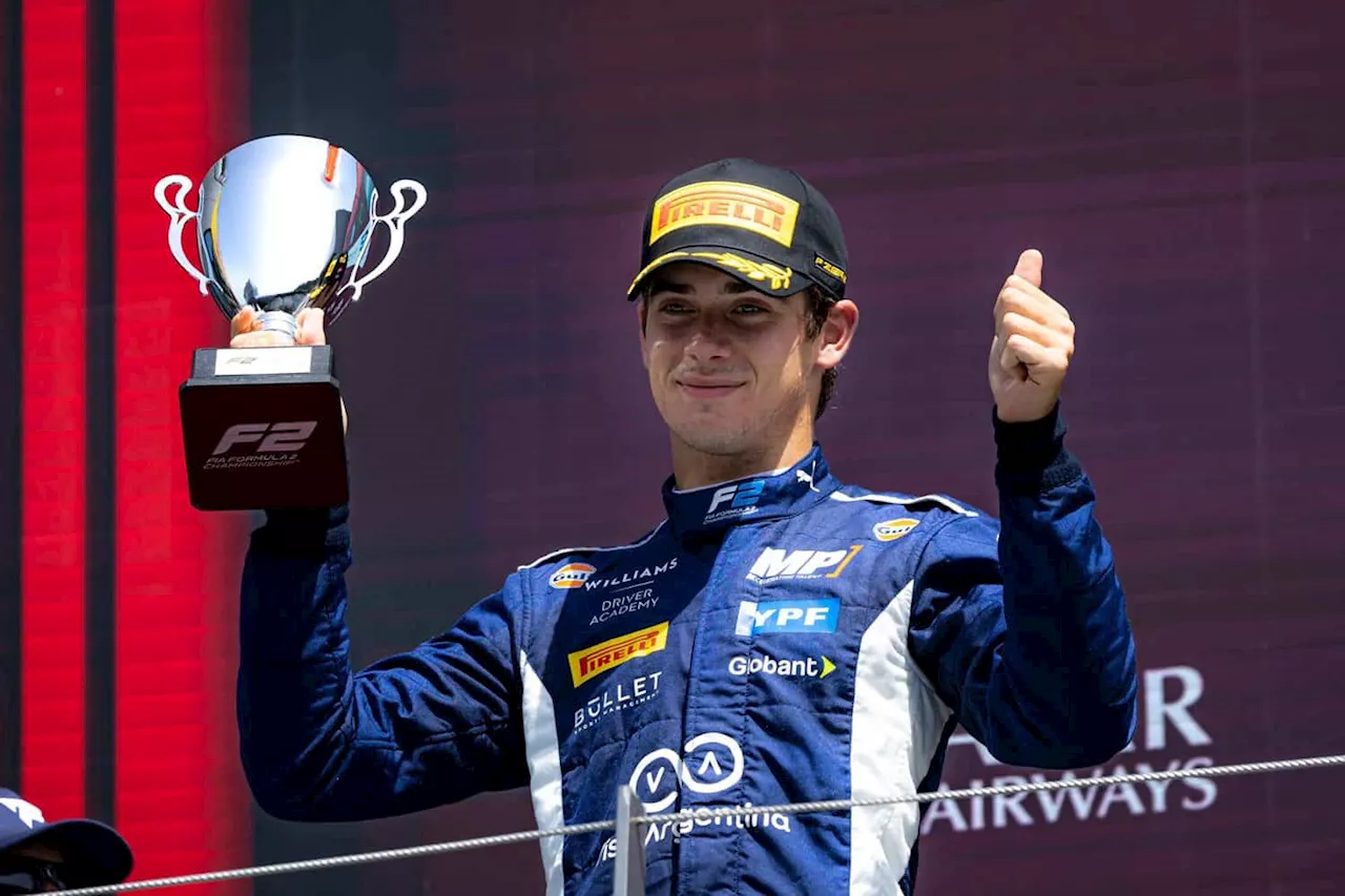 Struggling Sargeant replaced at Williams by F2 junior Colapinto