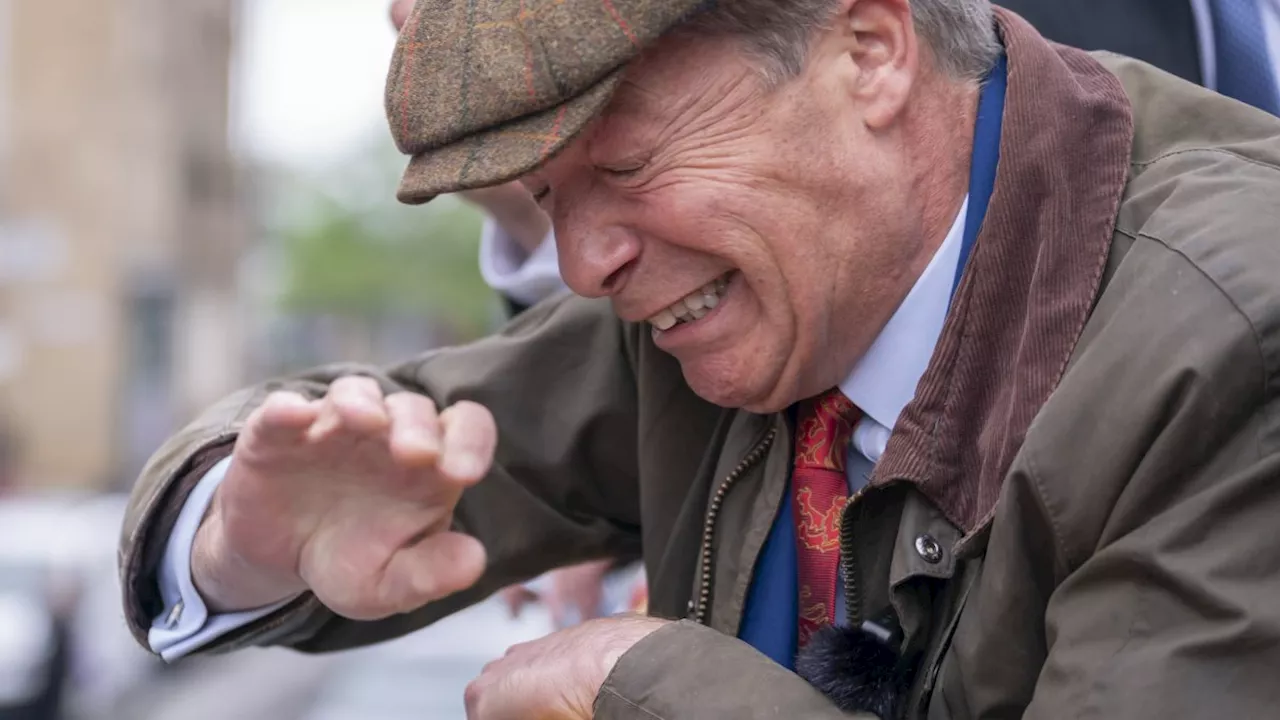 Man who threw objects at Nigel Farage during election handed suspended sentence