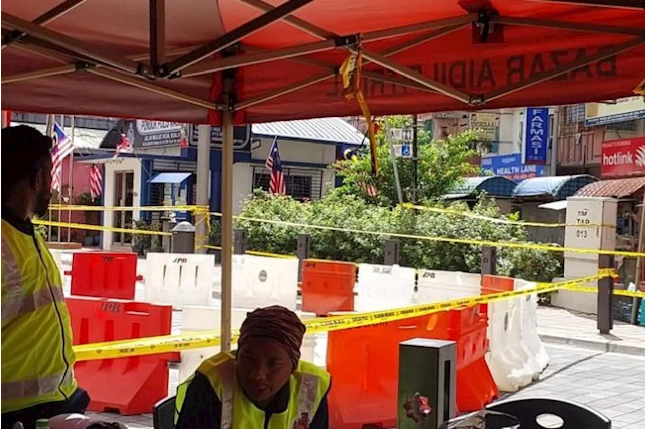 New sinkhole opens up in Kuala Lumpur about 50m from where tourist fell