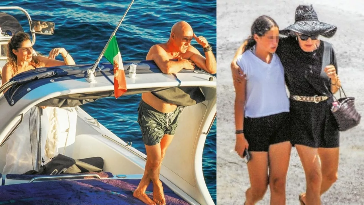 Luisa Ranieri e Luca Zingaretti, maretta passata: in vacanza con le figlie sono affiatatissimi