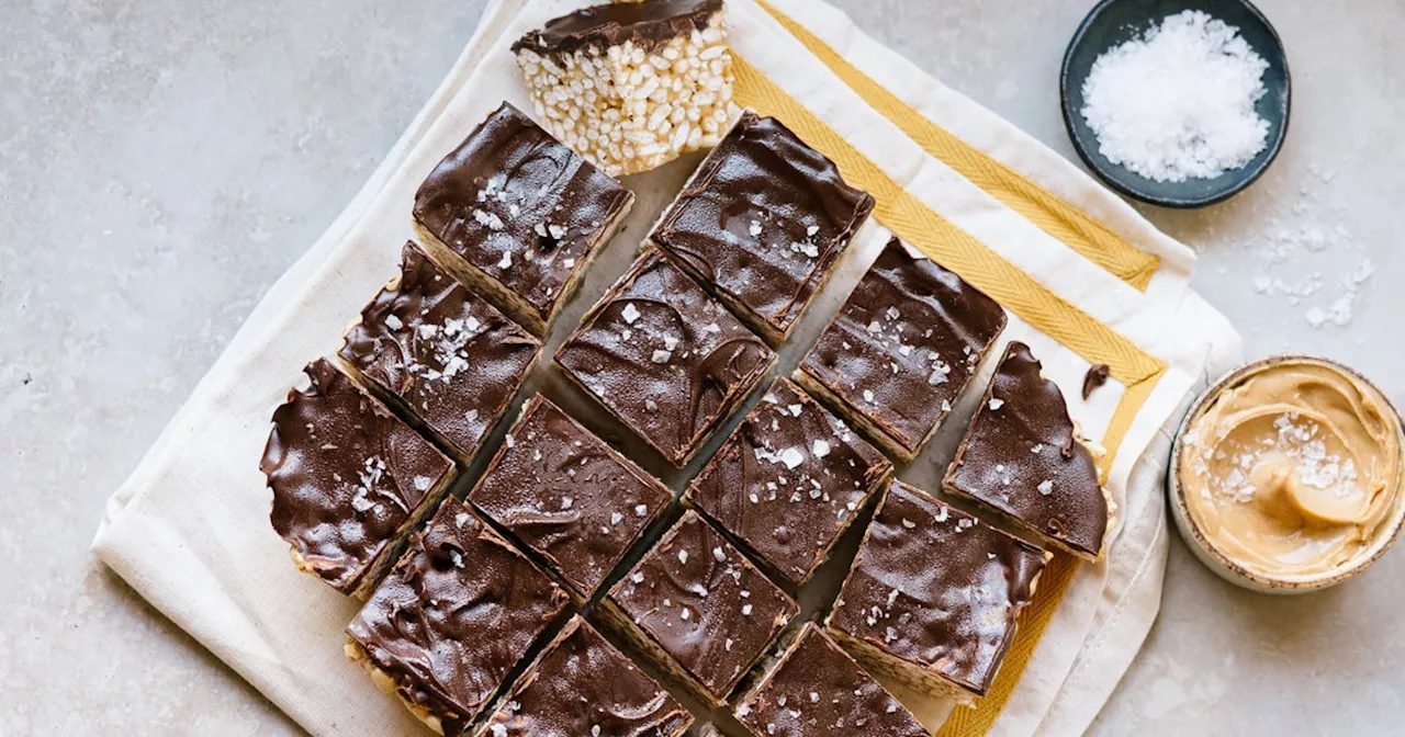 Peanut Butter Chocolate Rice Krispie Treats Recipes