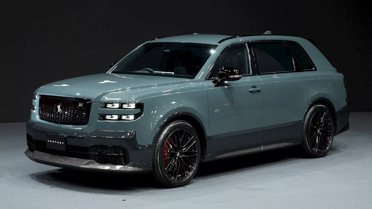 A Gazoo-fied Toyota Century SUV is coming soon