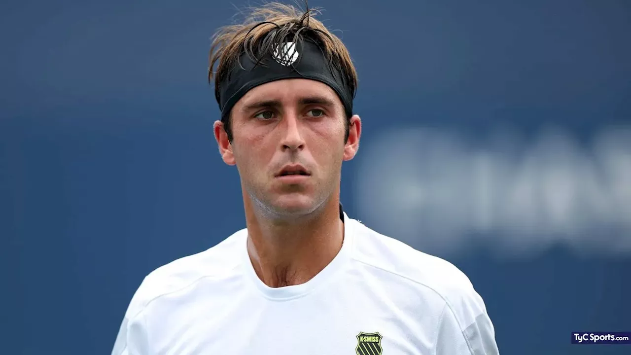 Por el calor agobiante: el percance de Tomás Etcheverry ante Francisco Cerúndolo en el US Open