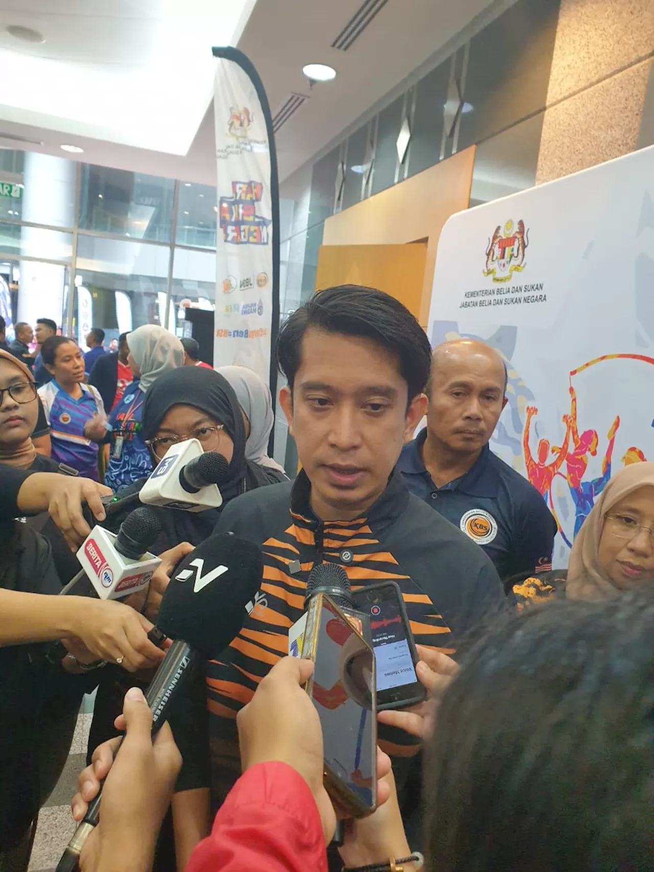 Adam doakan kejayaan untuk atlet para negara