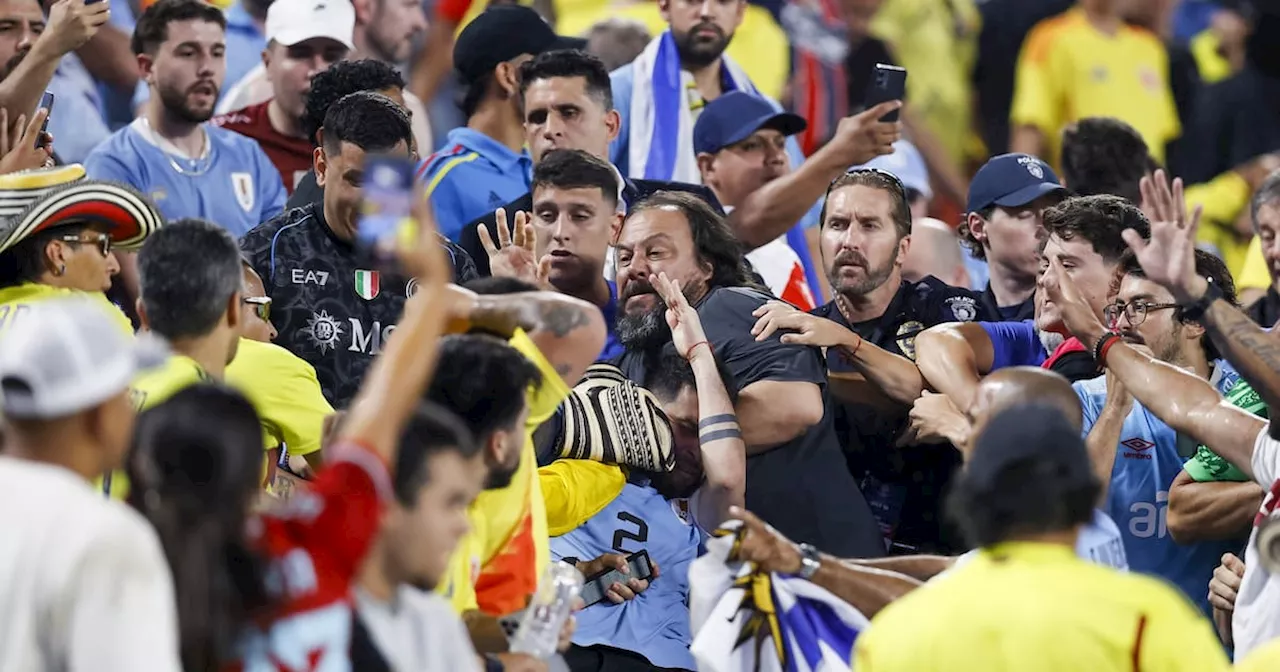 Duras sanciones para Uruguay por la pelea en partido ante Colombia en la Copa América