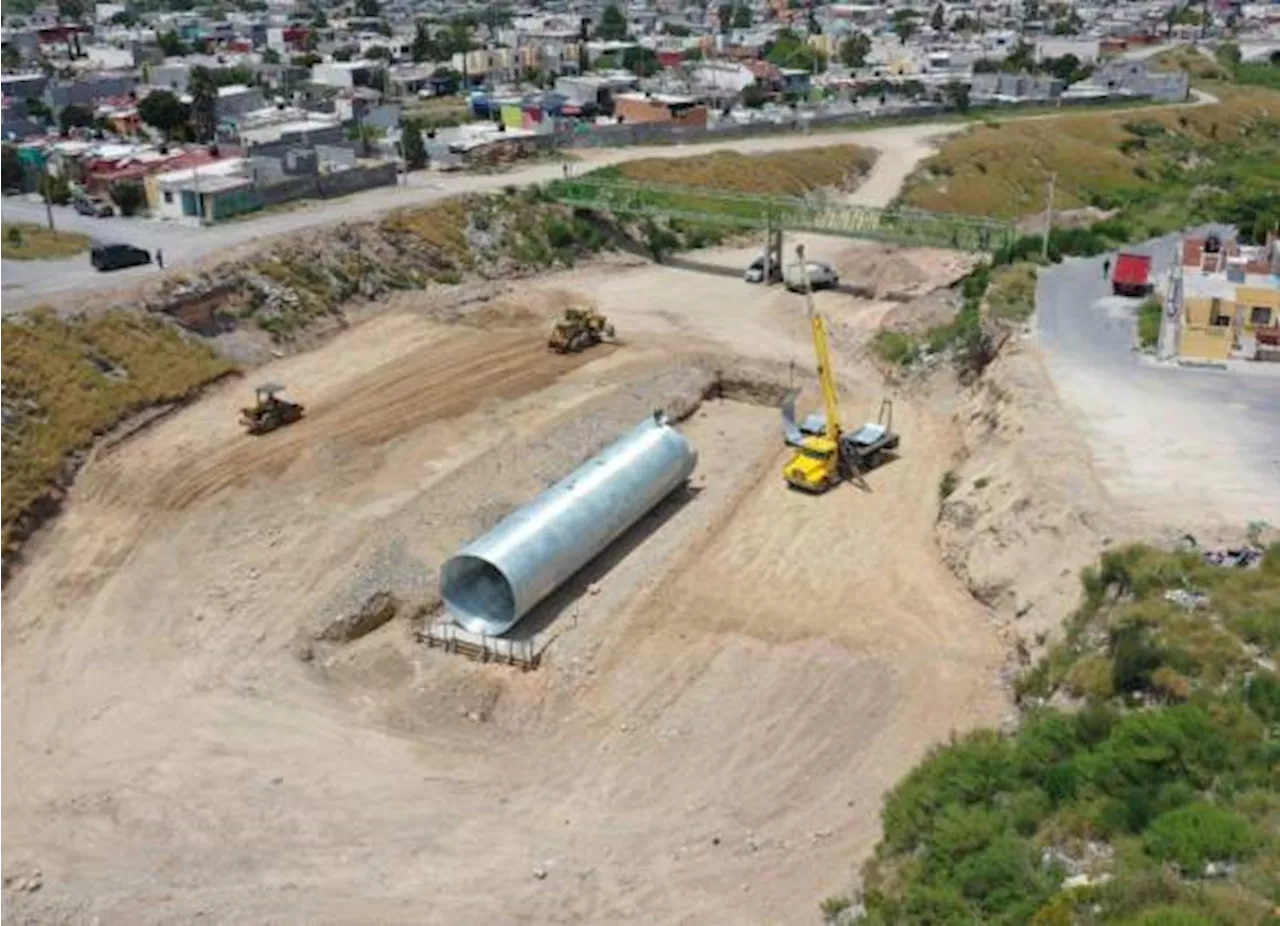 Saltillo: Avance del 40% registra puente que unirá a las colonias Mirasierra y Nuevo Mirasierra