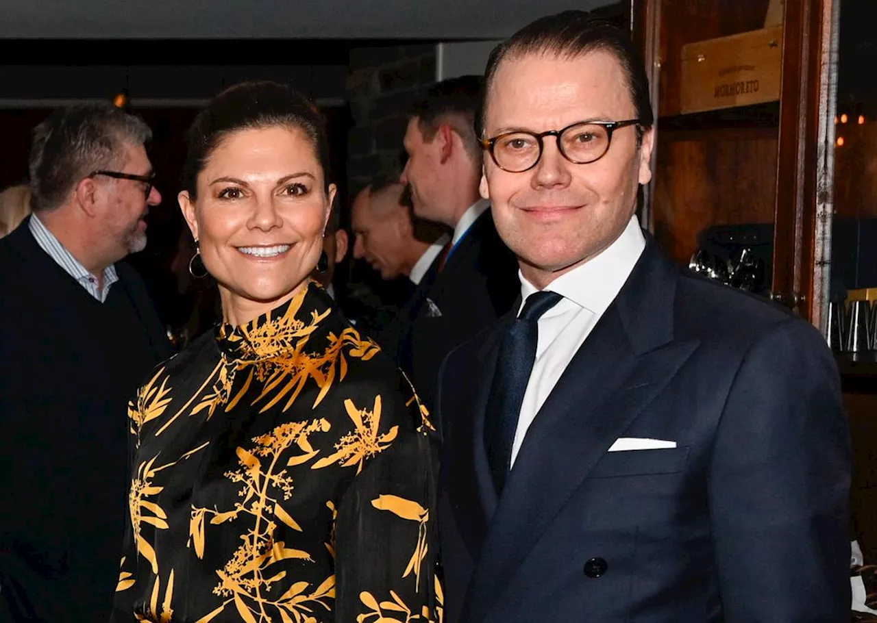 Kronprinsesse Victoria og prins Daniel deltar i prinsesse Märtha Louises bryllup