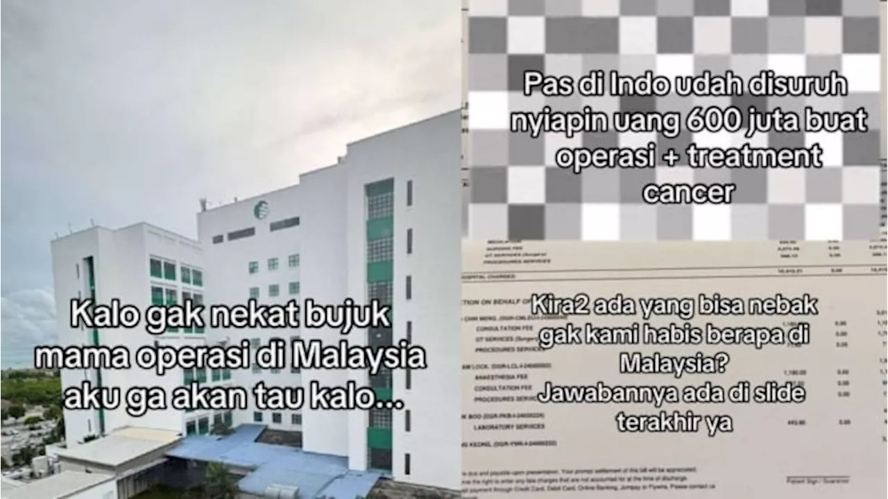 Bandingkan Berobat di Negara Tetangga, Biaya Lebih Murah dan Pelayanan Bagus jadi Sorotan Netizen