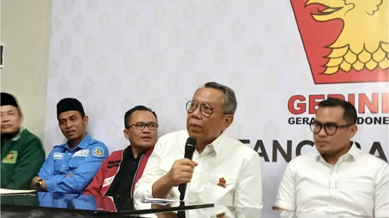 Benyamin Davnie Resmi Jadi Kader Gerindra Usai Resmi Diusung di Pilkada Tangsel