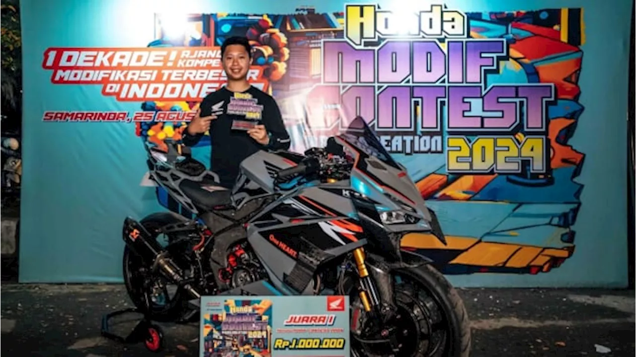 Hadirkan Ruang Kreativitas Modifikator, Honda Modif Contest 2024 Seri Samarinda Sukses Digelar