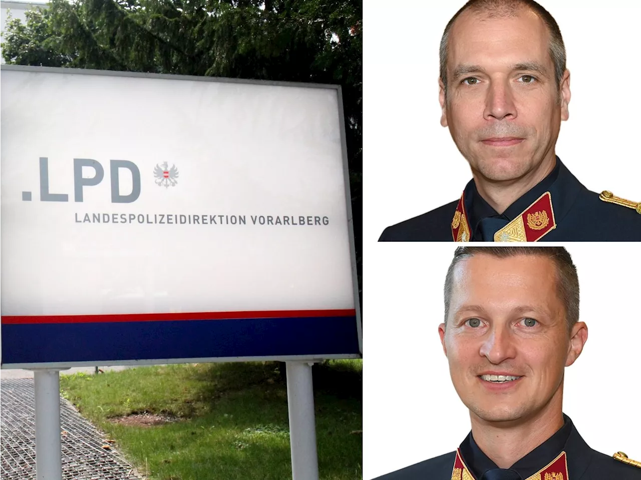 Personelle Veränderungen bei der Vorarlberger Polizei