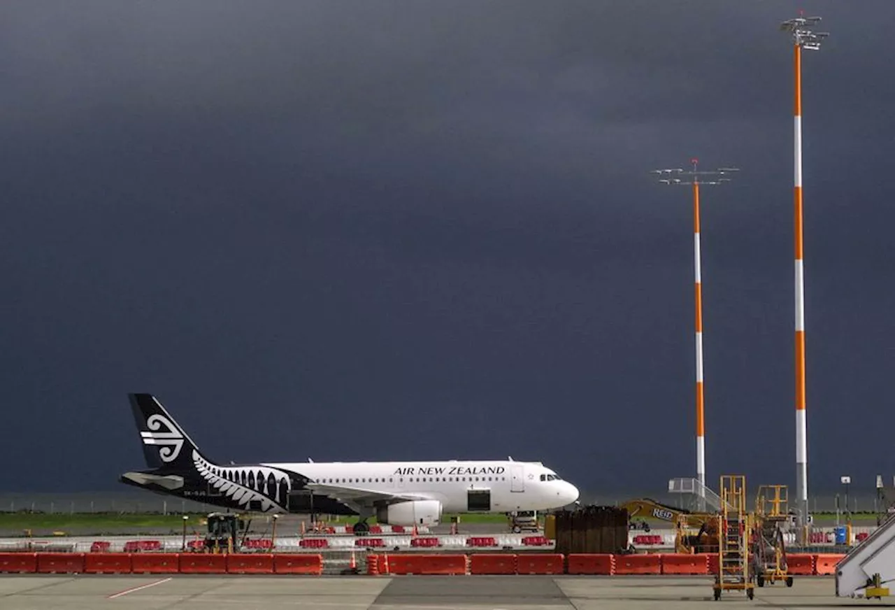 Air New Zealand's annual profit falls 61%