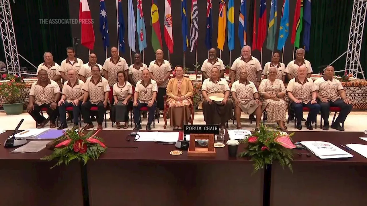 Pacific leaders meet in Tonga and support Pacific policing initiative