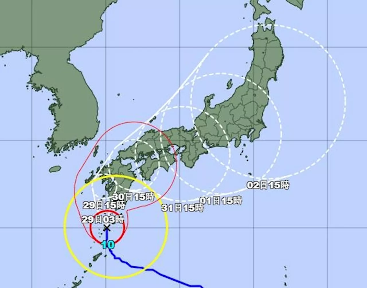 주택붕괴 위력 태풍 '산산' 日접근…특별경보·도요타 가동 중단(종합)