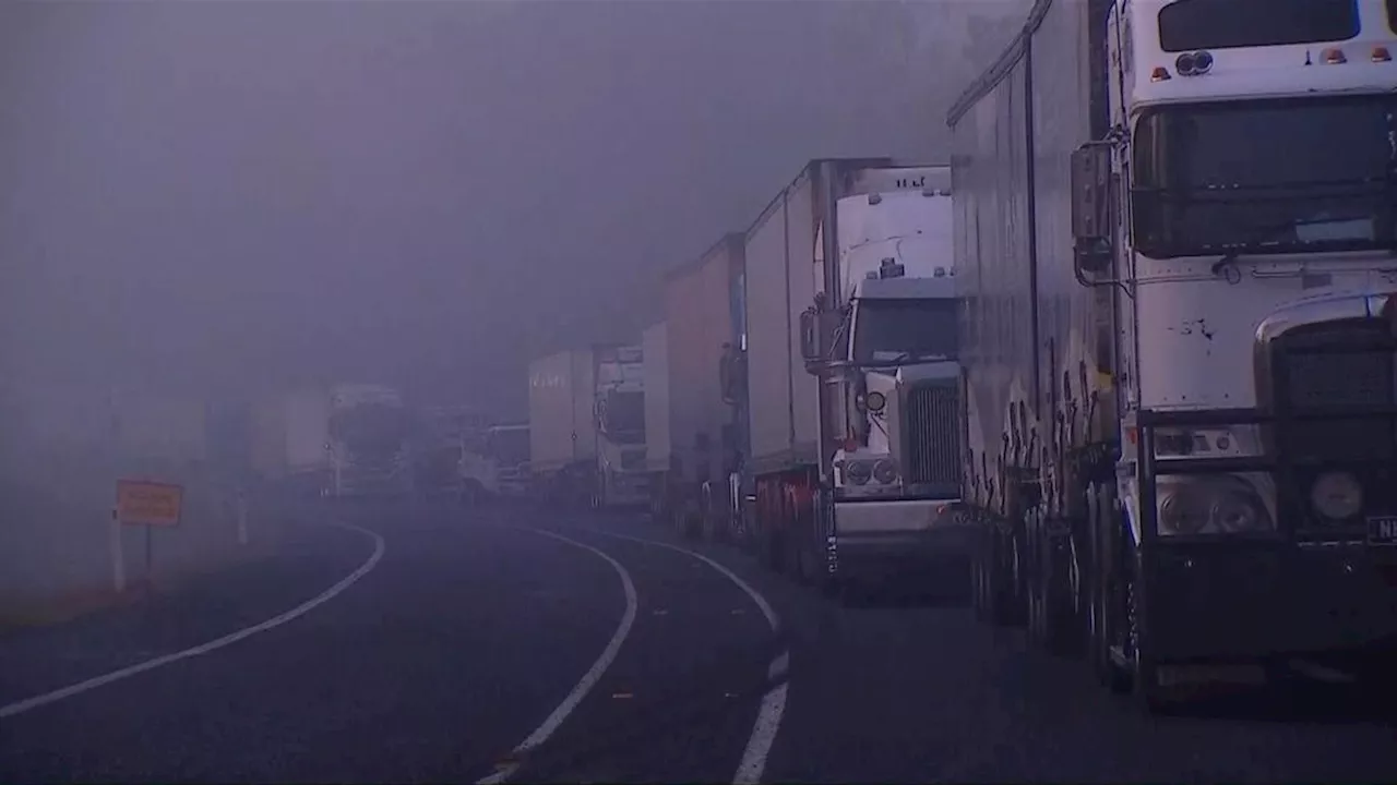 Man loses fight for life after horror truck and ambulance crash on Bruce Hwy Gindoran, Queensland