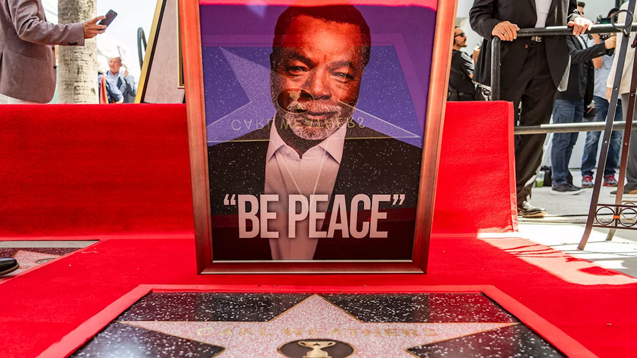 Carl Weathers posthumously receives Hollywood Walk of Fame star