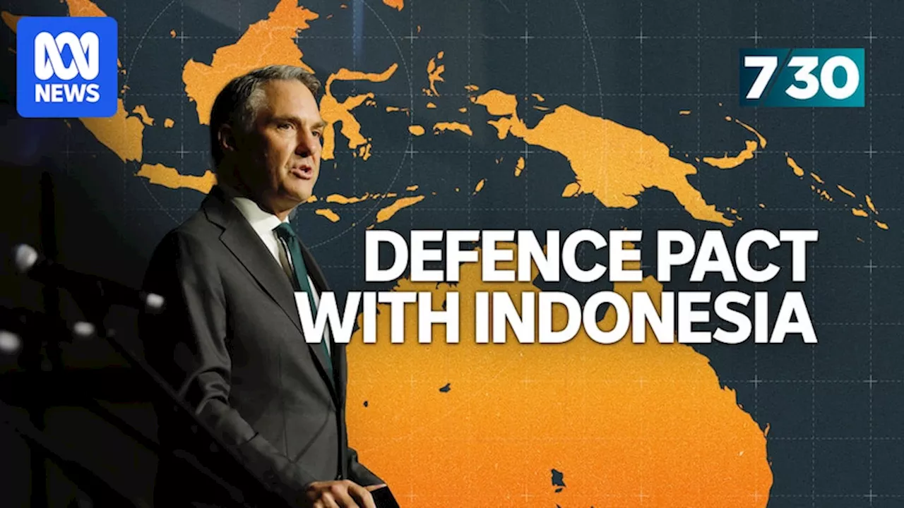 Australia signs defence pact with Indonesia