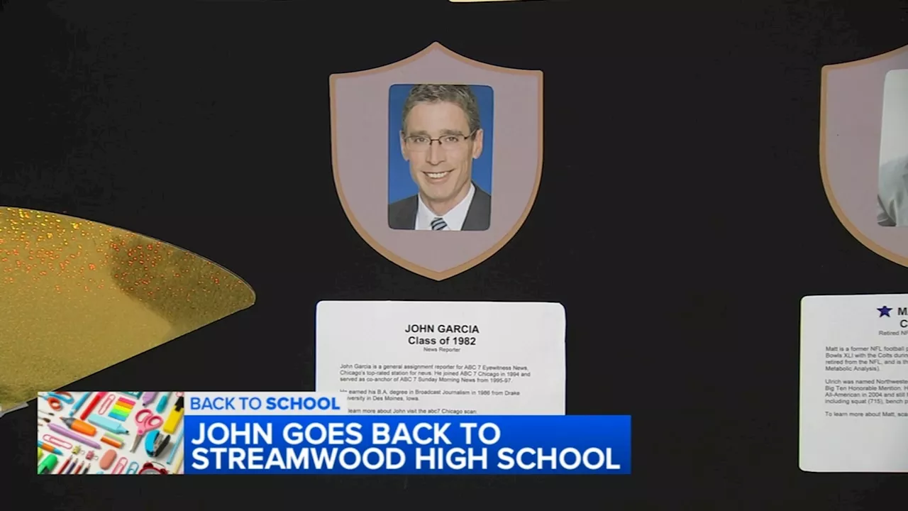 Back to school: ABC7's John Garcia goes back to Streamwood High School