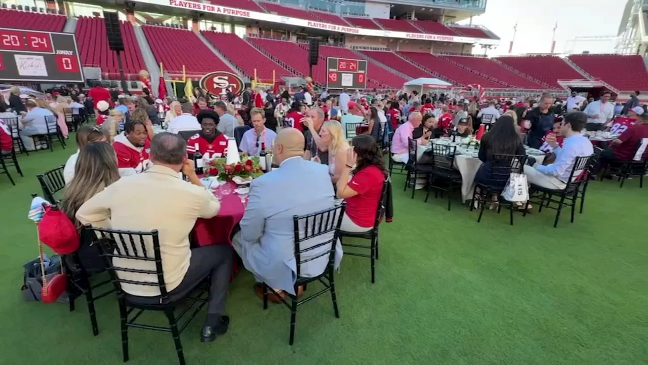 49ers players and fans raise over $1M for Bay Area kids at annual fundraiser event