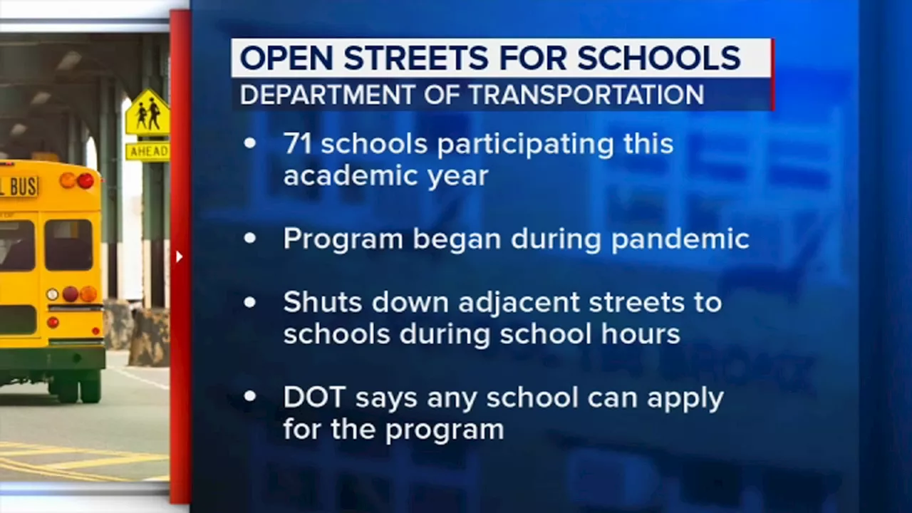 NYC's Open Streets program expands to include streets adjacent to 71 schools