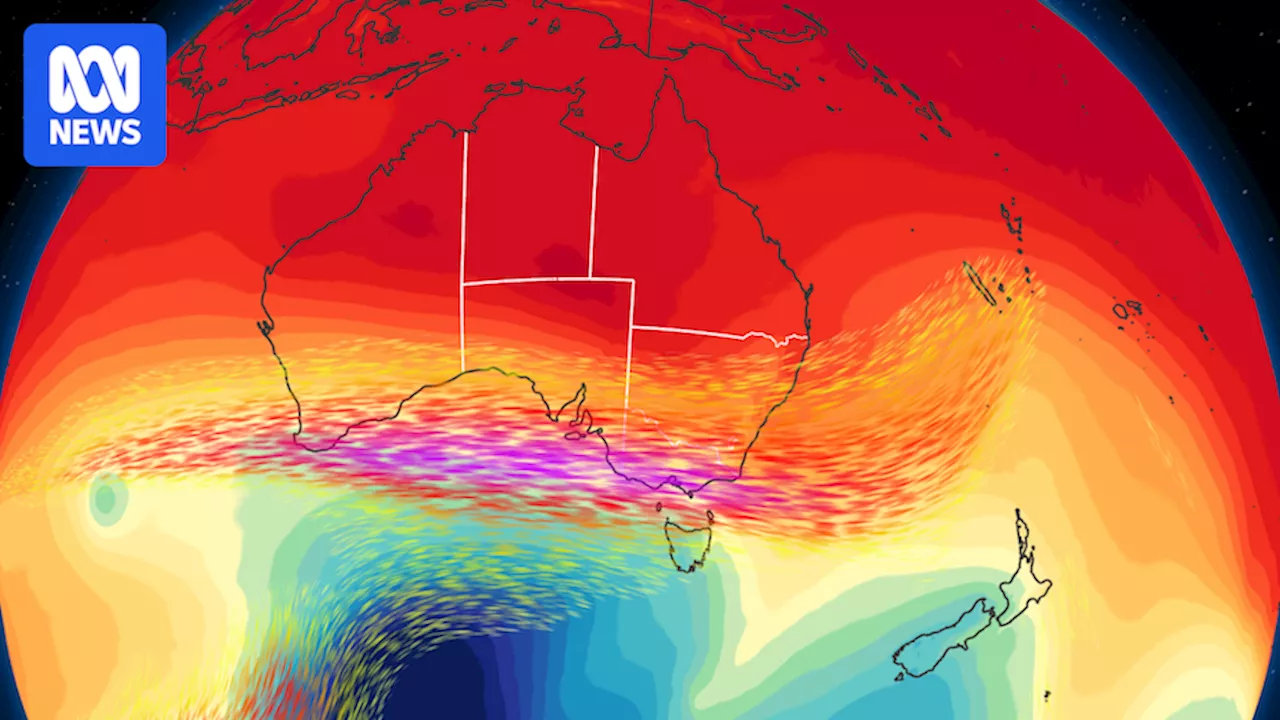 Bureau issues multiple warnings as fierce winds over southern Australia brings potential record heat to Sydney and Brisbane