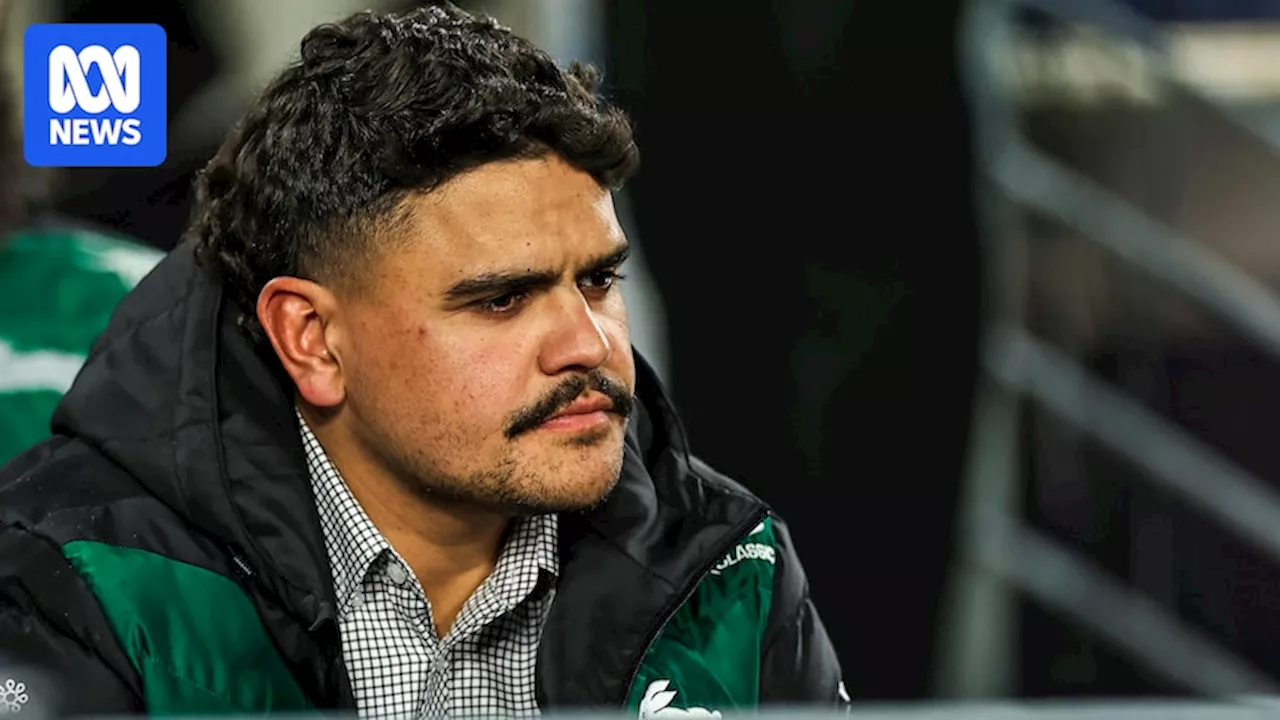 NRL and Rabbitohs hand Latrell Mitchell one-match ban, potential $120,000 fine over white powder photo