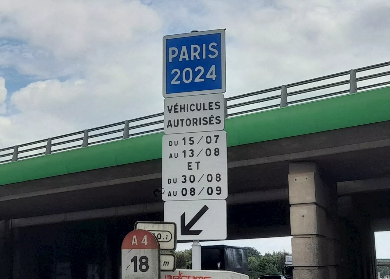 Seine-et-Marne : attention, la voie réservée aux JO est de retour sur l'autoroute !