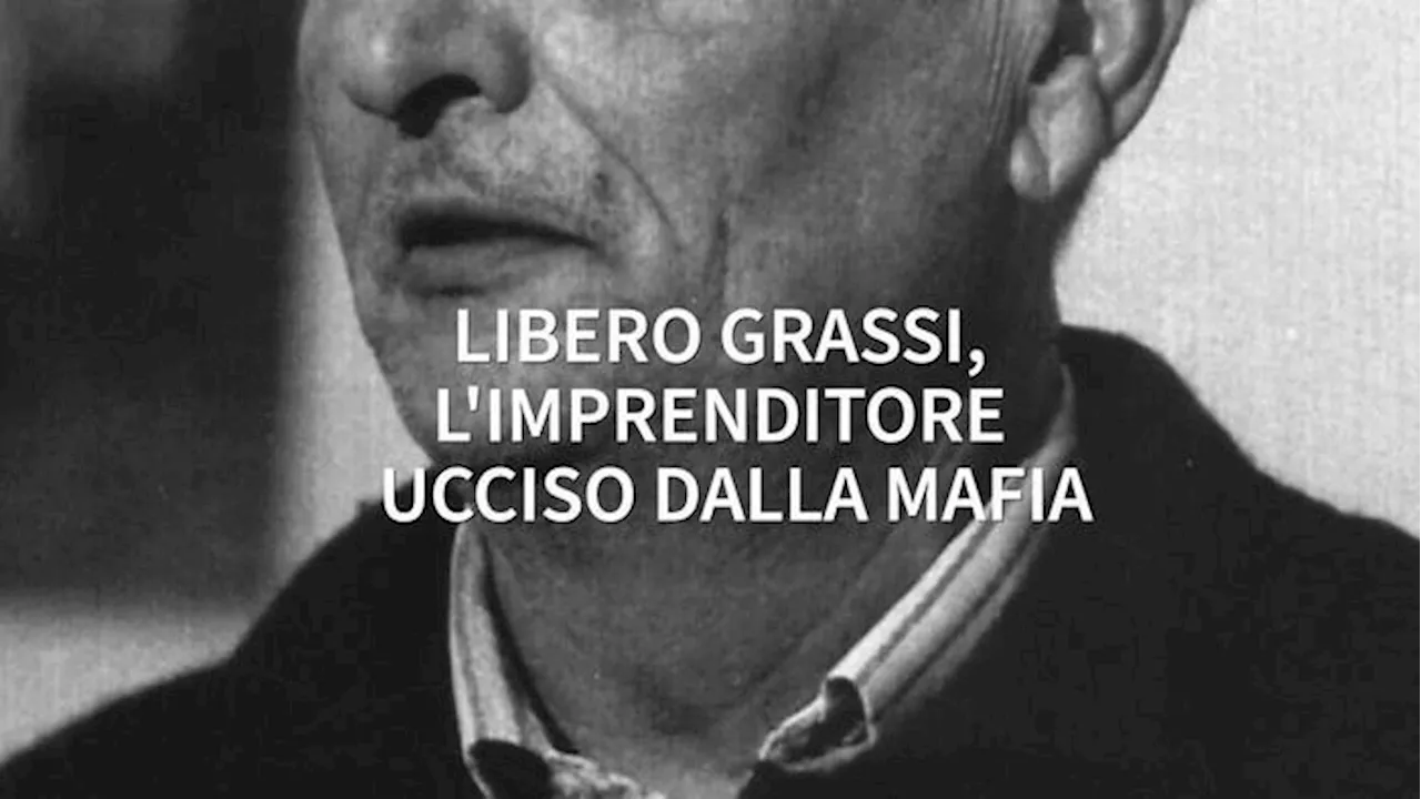 Libero Grassi, l'imprenditore ucciso dalla mafia 33 anni fa