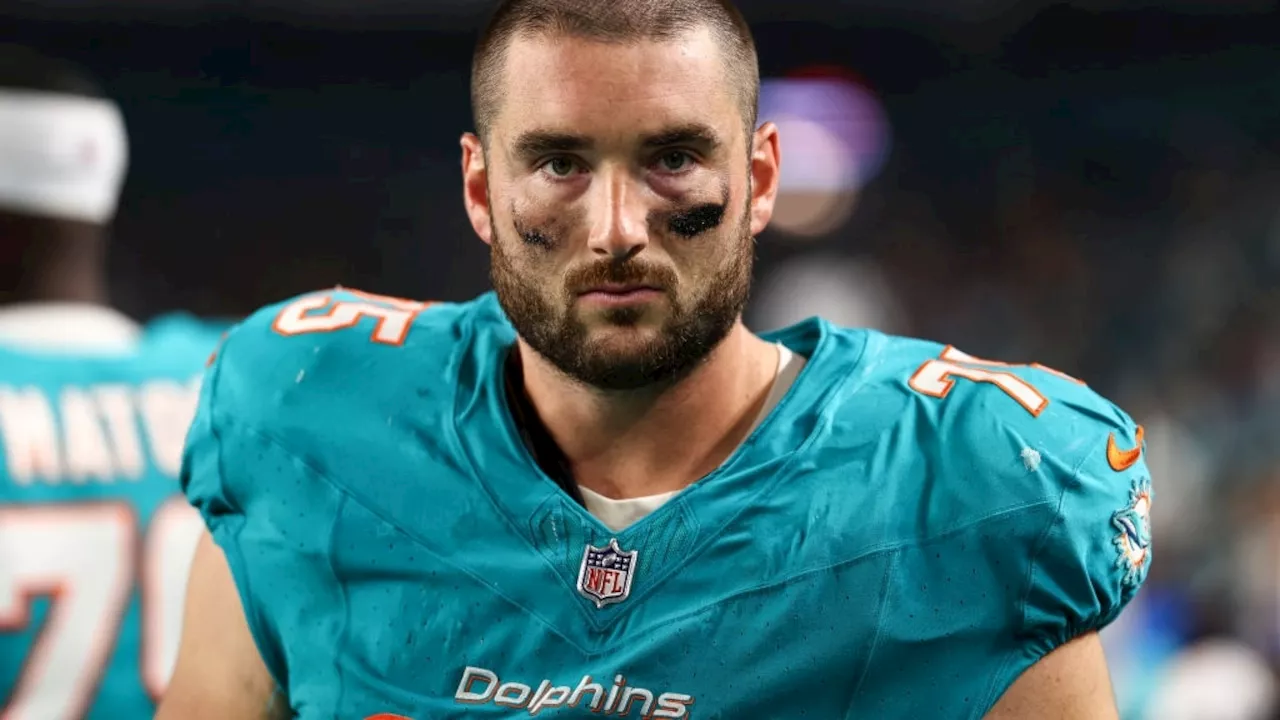 Jack Driscoll loses his spot on the Miami Dolphins roster