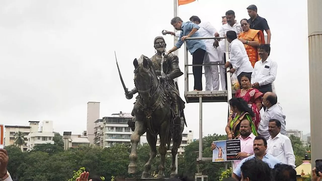 Shivaji Statue Collapse: शिवाजी की प्रतिमा गिरने की जांच और नई मूर्ति बनाने के लिए पैनल गठित; CM शिंदे का एलान