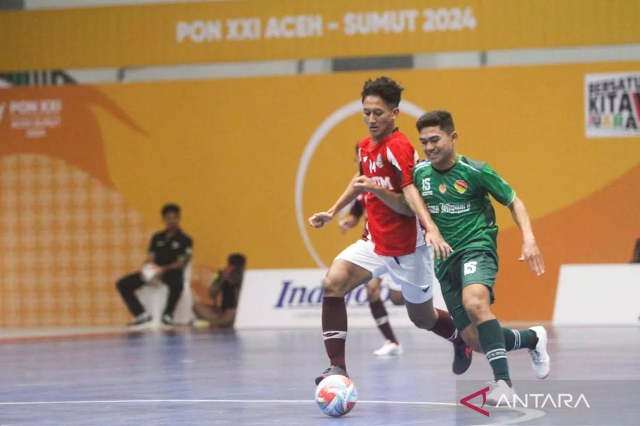 Tim futsal NTT kalahkan Jawa Timur dengan skor 6-4 pada PON XXI