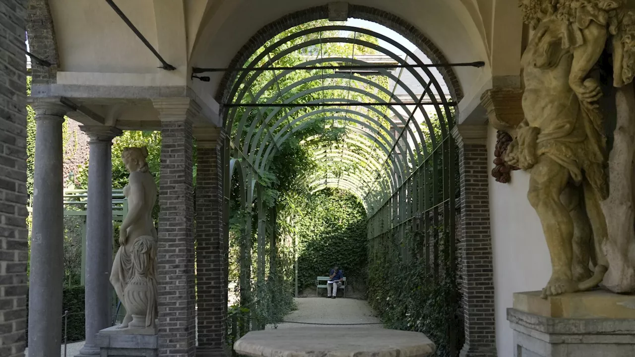 AP PHOTOS: Partial reopening of the Rubens House in Antwerp gives glimpse of painter's life