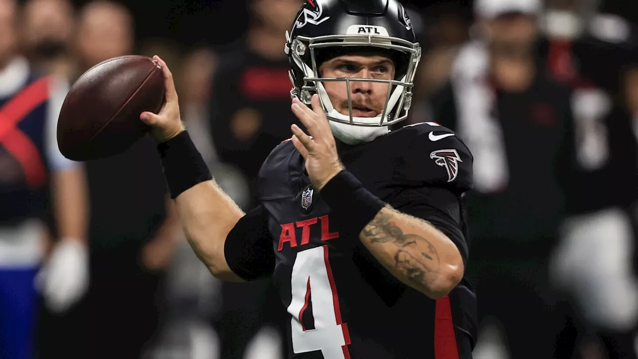 Chargers acquiring quarterback Taylor Heinicke from Falcons, AP sources say