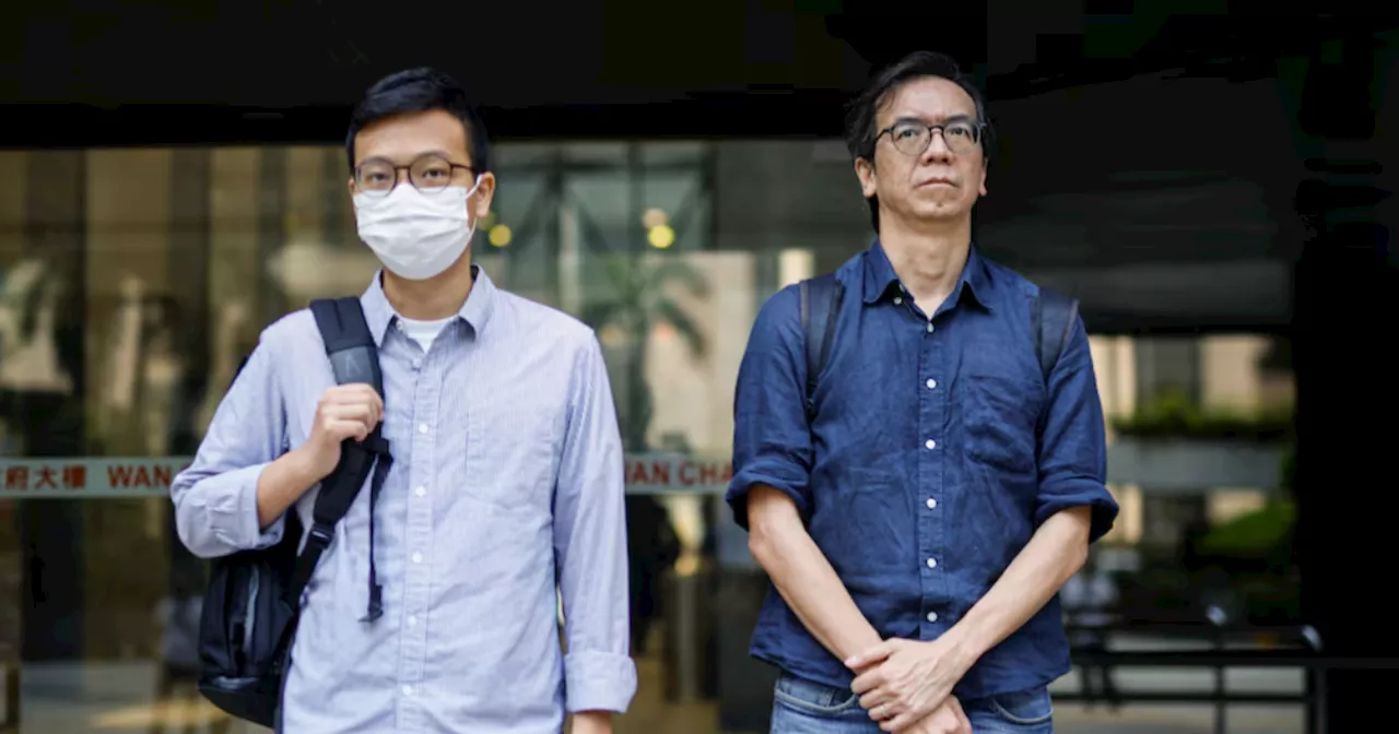 Hong Kong court expected to hand down landmark sedition verdict against 2 journalists