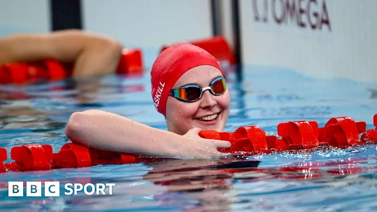 Paralympics 2024: Swimmer Poppy Maskill wins Britain's first gold