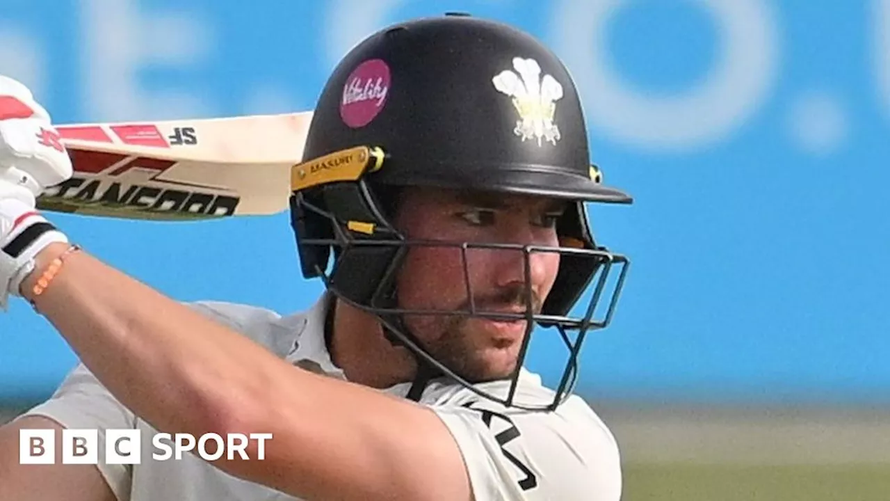 County Championship: Rory Burns hits 161 for Surrey at Notts